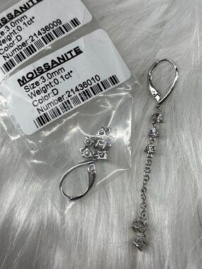 Moissanite Earrings